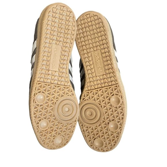 Mens Adidas Hemp Samba Sneakers Olive/gum Soccer Casual Size 12 G98628 - Picture 9 of 9